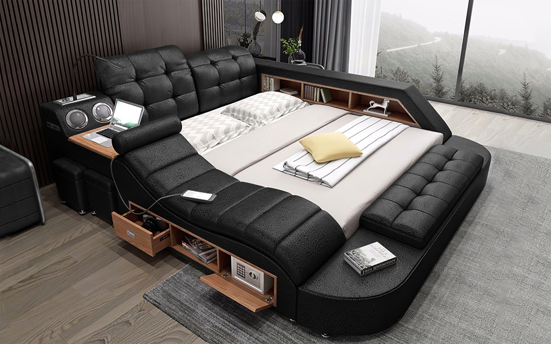 Hariana Tech Smart Ultimate Bed | All In One Bed