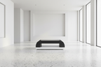 Curved Coffee Table Image 5
