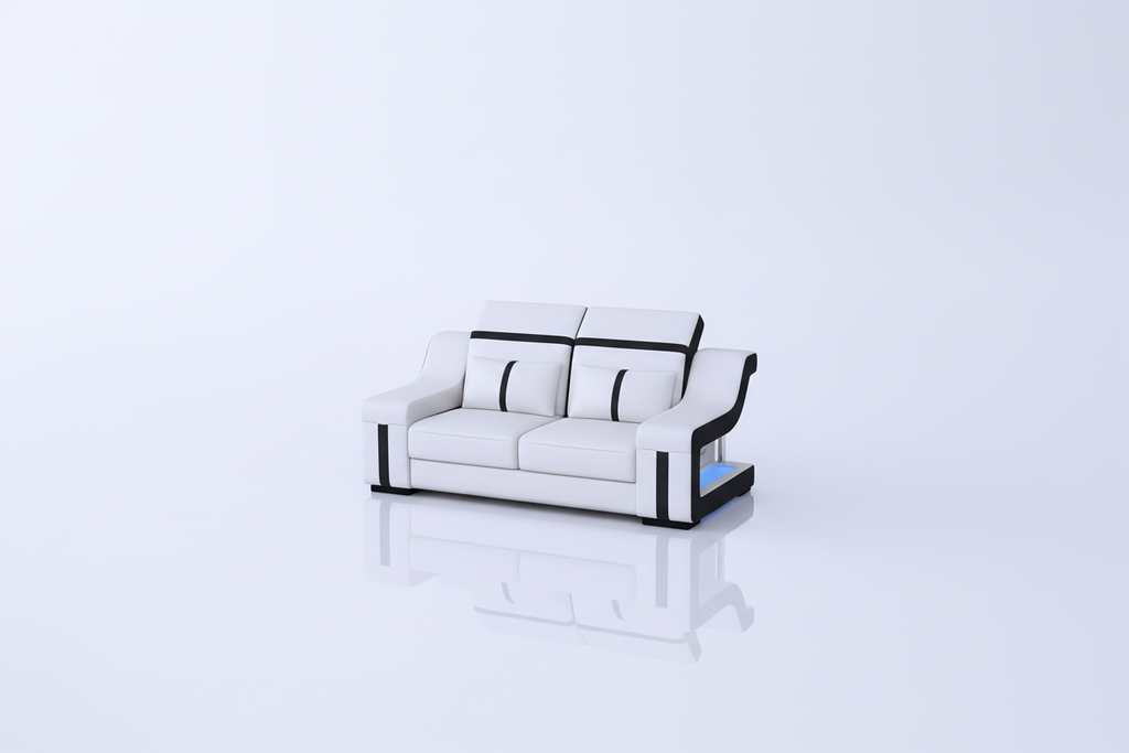 Lisa Leather Sofa Set - 2-Seater Only