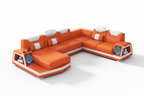 Vincenzo Futuristic Modern Sectional With Illuminating LED Customize Design