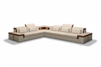 Yaphet Modern Leather Sectional